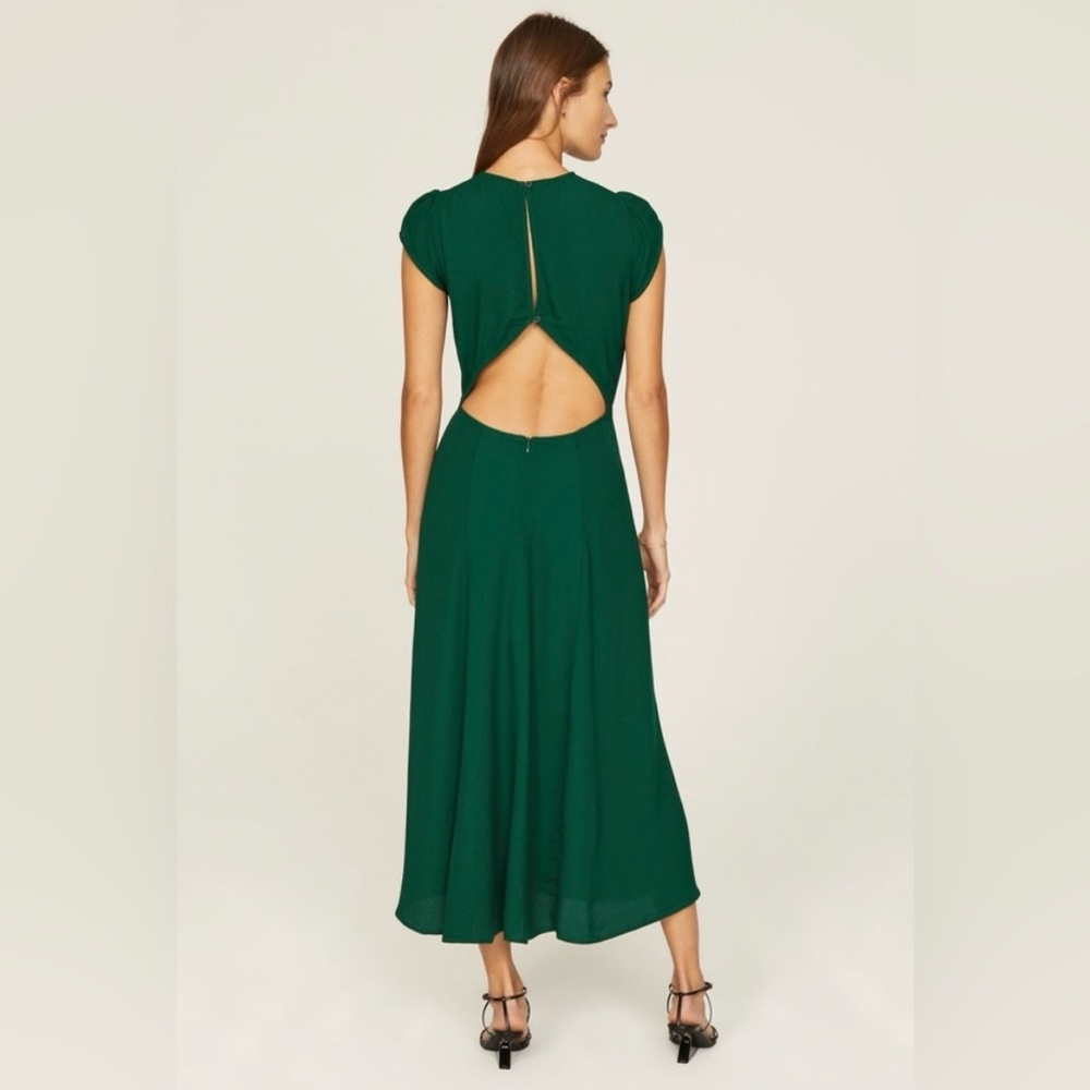 Reformation Gavin Dress in Green Size 6